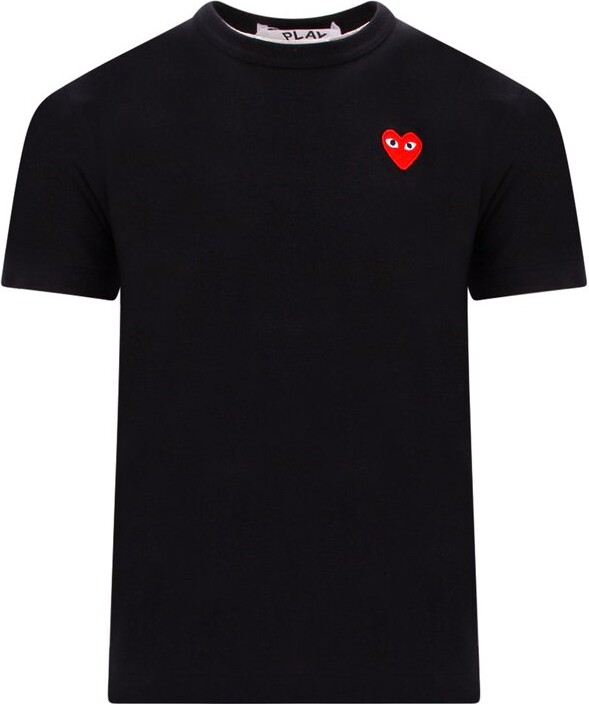 Comme des Garçons PLAY Iconic Patch Crewneck T-Shirt