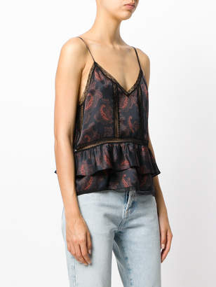 IRO patterned camisole top
