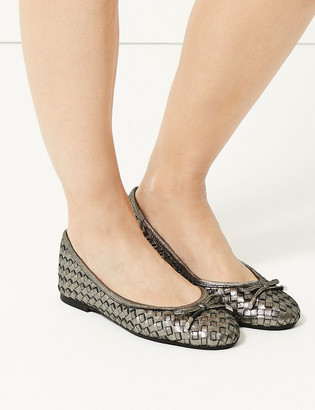 marks and spencer silver shoes