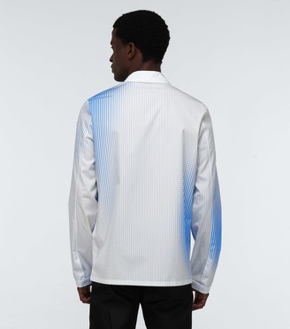 Prada Striped digital printed shirt