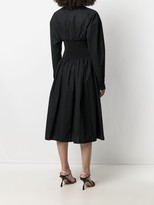 Thumbnail for your product : Alexandre Vauthier Midi Cotton Shirt Dress