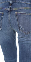 Thumbnail for your product : Current/Elliott The Cropped Straight Leg Jeans