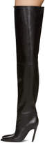 Thumbnail for your product : Balenciaga Black Leather Over-the-Knee Boots