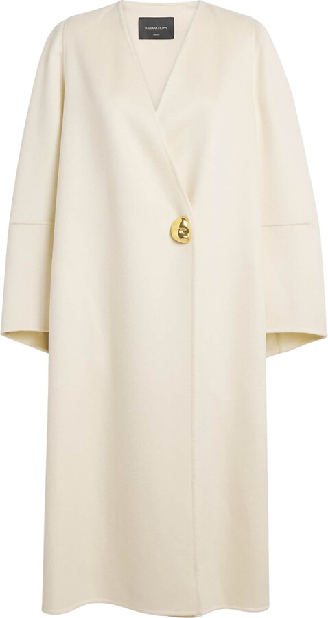 Fabiana Filippi Cashmere Wrap Coat