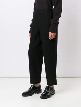 Lemaire cropped trousers
