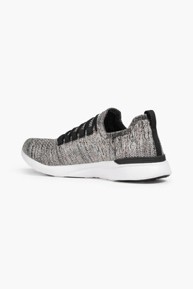APL Athletic Propulsion Labs TechLoom Breeze metallic knitted running sneakers