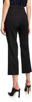 Thumbnail for your product : Burberry Bedmond Mid-Rise Cropped Pants