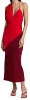 Thumbnail for your product : Acler Flora Colorblock Strappy Midi Dress