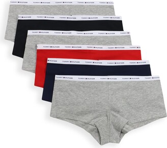 Tommy Hilfiger womens Underwear Basics Cotton Boyshort Panties 6