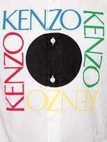 Thumbnail for your product : Kenzo Printed Logo Slim Fit Cotton Shirt