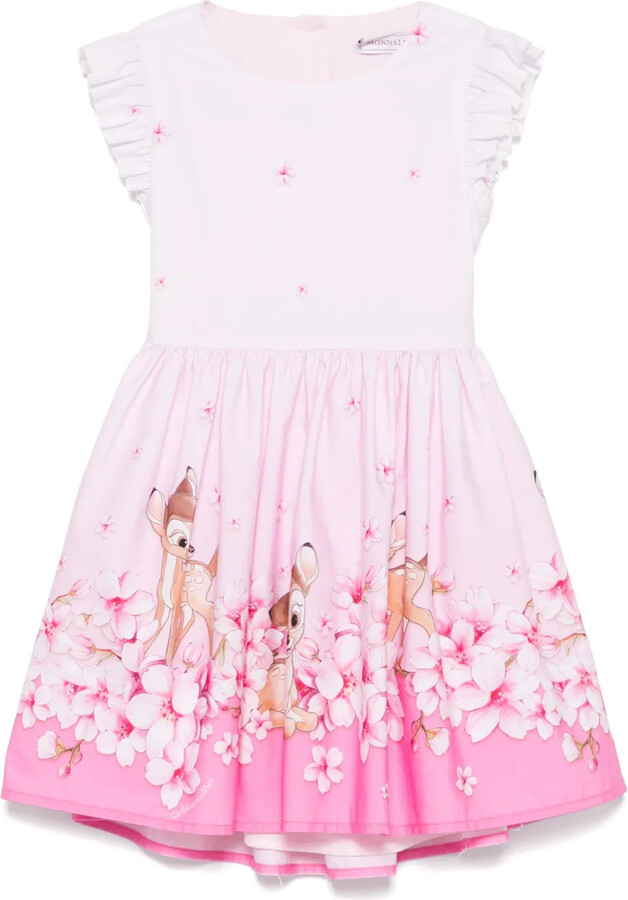 x Disney Bambi-print dress