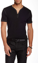 Thumbnail for your product : John Varvatos Star USA By Snap Henley Tee