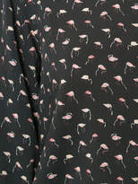 Thumbnail for your product : Saint Laurent flamingo print shirt