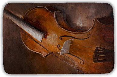 East Urban Home Agesilao Microfiber Bath Mat with Non-Slip Backing