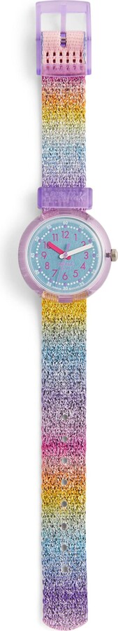 Flik Flak Shine in Rainbow Watch