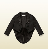 Thumbnail for your product : Gucci Baby Stretch Wool Tailcoat Tuxedo Jacket