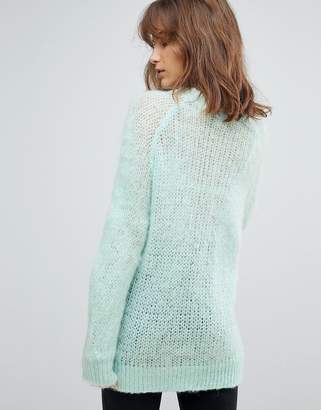 ASOS Design DESIGN oversized jumper in fluffy yarn