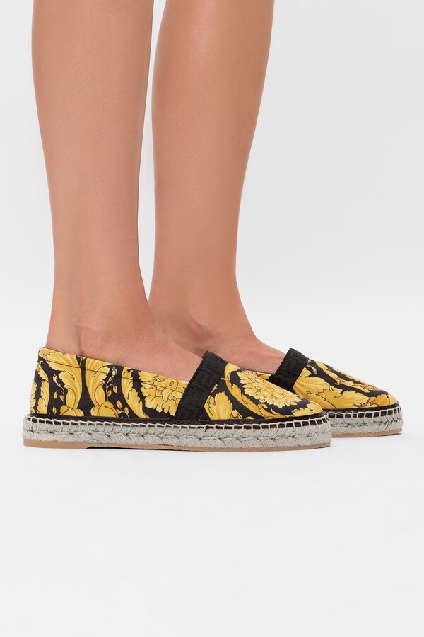 versace espadrilles womens