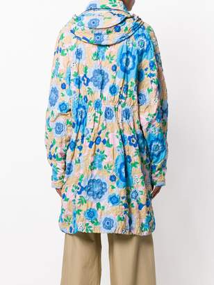 Marni floral printed coat