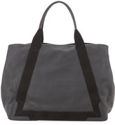 Thumbnail for your product : Balenciaga Navy Cabas Medium Leather Tote Bag, Black