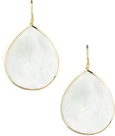 Thumbnail for your product : Ippolita 18k Giant Teardrop Slice Earrings in Mother-of-Pearl