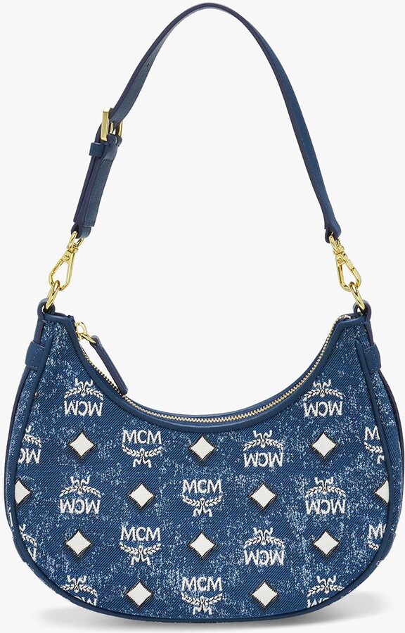 MCM Medium Aren VI Leather Hobo Bag - ShopStyle