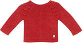 Thumbnail for your product : Carrera Pili Knit Knot Cardigan w/ Footed Pajamas, Size 1-6 Months