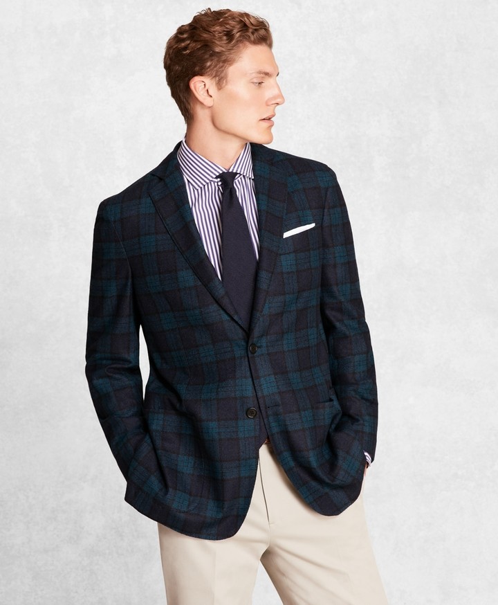 brooks brothers green blazer