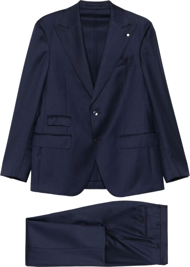 Luigi Bianchi Mantova Wool Suit