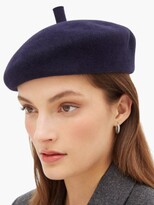 Thumbnail for your product : Lola Hats Frenchy Felt Beret - Navy