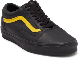 vans old skool leather pop