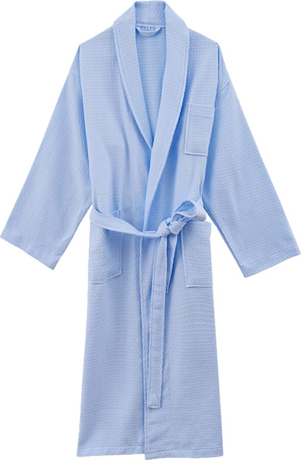 kosopse Women's Lightweight Long Cotton Dressing Gown - Bathrobe Women ...
