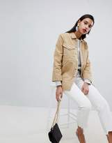 Thumbnail for your product : Whistles Longline Denim Workwear Jacket