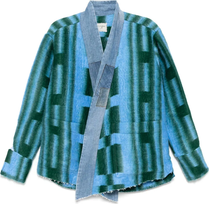 Greg Lauren Checked Jacket