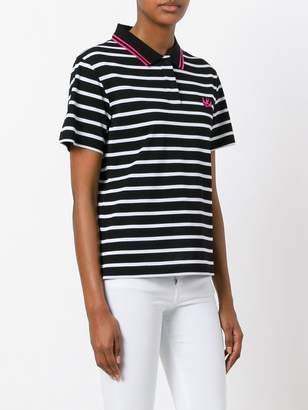 McQ Swallow embroidered polo shirt