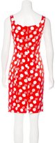 Thumbnail for your product : L'Wren Scott Silk Abstract Print Dress