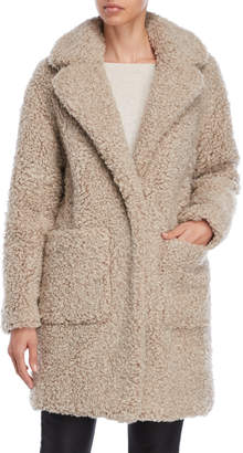 bcbg teddy coat