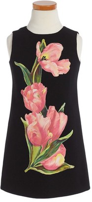 Dolce & Gabbana Toddler Girl's Tulip Print Sleeveless Dress