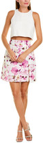 Thumbnail for your product : Black Halo Floral Print A-Line Skirt