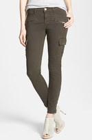 Thumbnail for your product : J Brand 'Grayson' Zip Detail Cargo Skinny Jeans (Mantis)