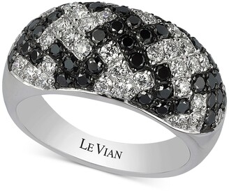 LeVian Exotics Houndstooth Diamond Ring (1-3/4 ct. t.w.) in 14k White Gold