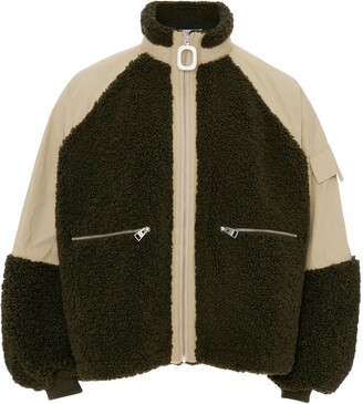 J.W.Anderson Colour-Block Zip-Front Jacket