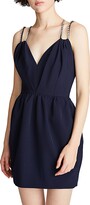 Thumbnail for your product : Halston Justine Crystal-Strap Minidress