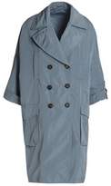 Thumbnail for your product : Brunello Cucinelli Double-Breasted Shell Trench Coat