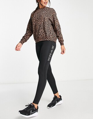 black nike leopard print sweatshirt