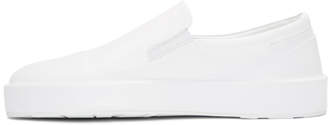 Jil Sander White Softy Slip-On Sneakers