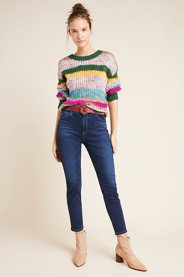 ag stevie high rise ankle jeans