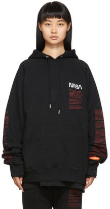 Heron Preston Black Facts Hoodie