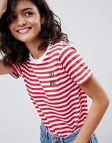 Thumbnail for your product : Heartbreak Deja Who T Shirt In Stripe
