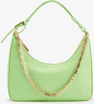 Mint Green Leather Bag